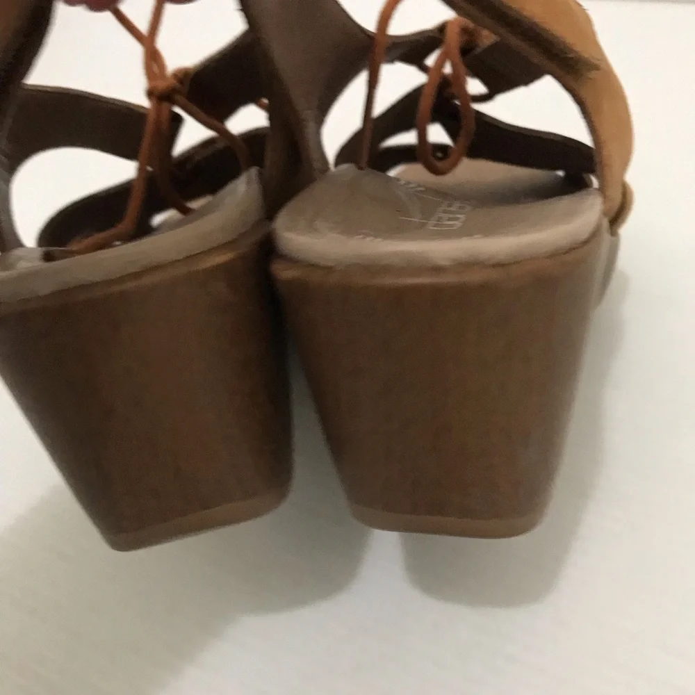 DANSKO JANET WOMENS CARMEL LEATHER WALKING SANDAL Size 37